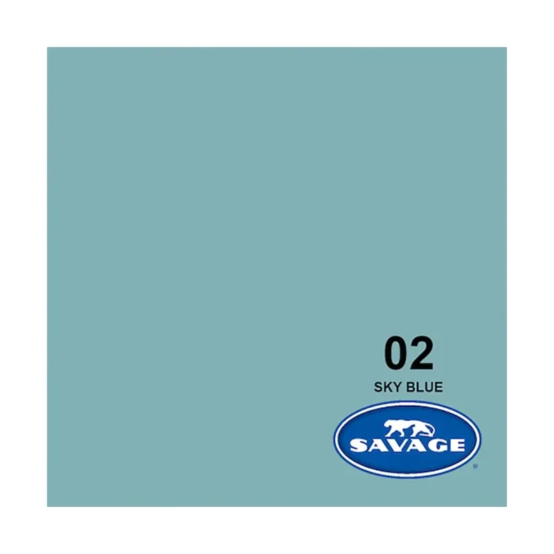 Savage Background Paper Sky Blue 02 (1.35m x 11m)