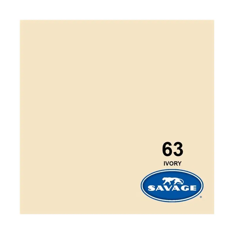 Savage Background Paper Ivory 63 (2.18m x 11m)