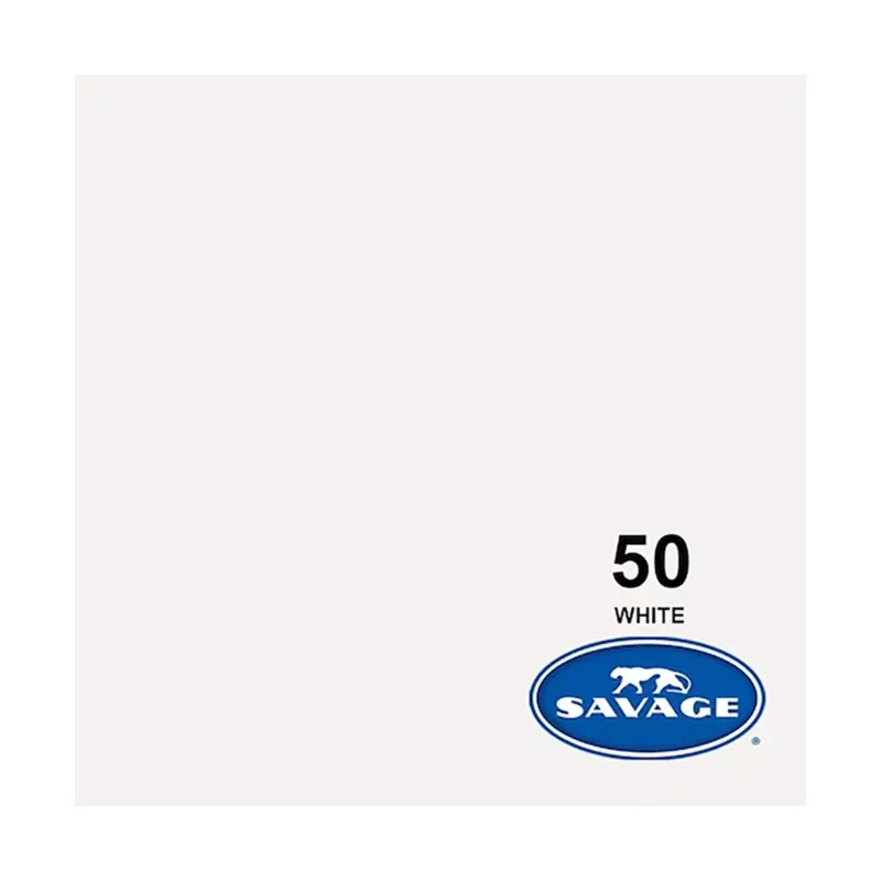 Savage Background Paper White 50 (2.18m x 11m)