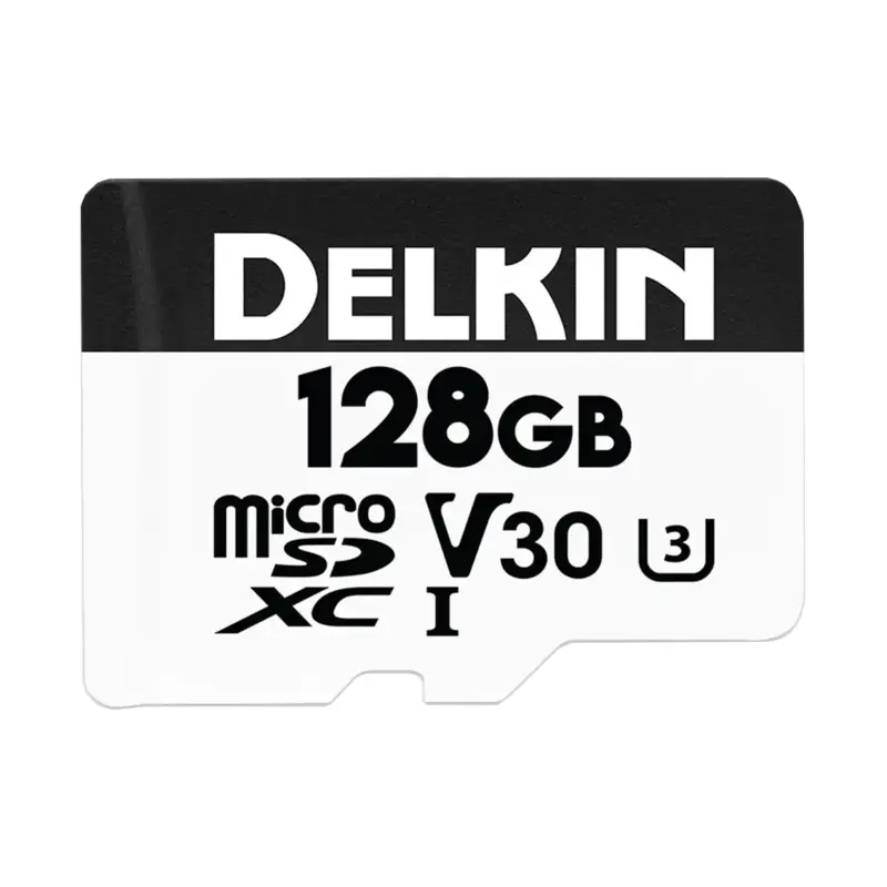 Delkin Devices 128GB Hyperspeed UHS-I SDXC Memory Card with SD Adapter