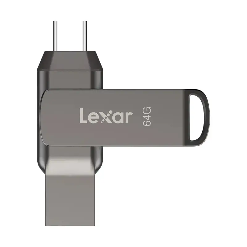 Lexar 64GB JumpDrive Dual Drive D400