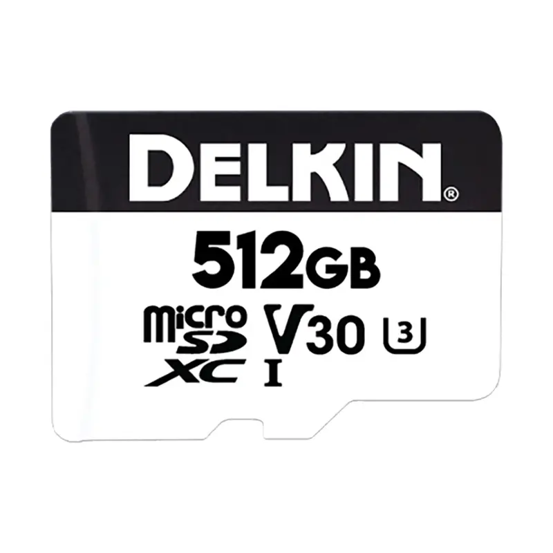 Delkin Devices 512GB Hyperspeed UHS-I SDXC Memory Card with SD Adapter