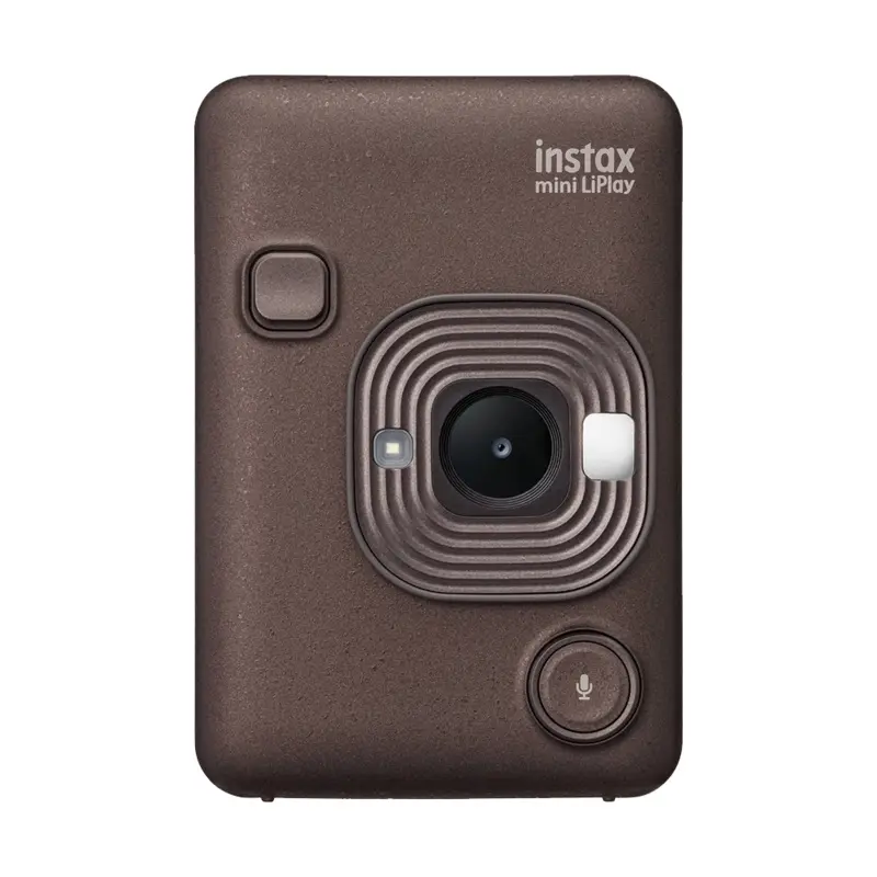 Fujifilm Instax Mini LiPlay Hybrid Instant Camera (Deep Bronze)
