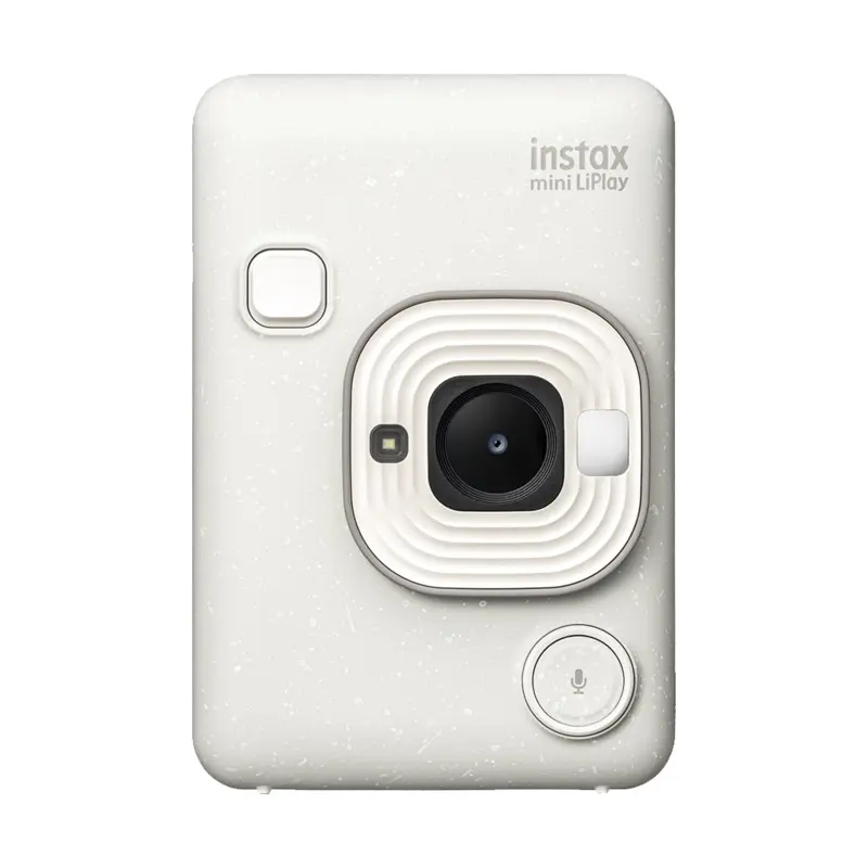 Fujifilm Instax Mini LiPlay Hybrid Instant Camera (Misty White)