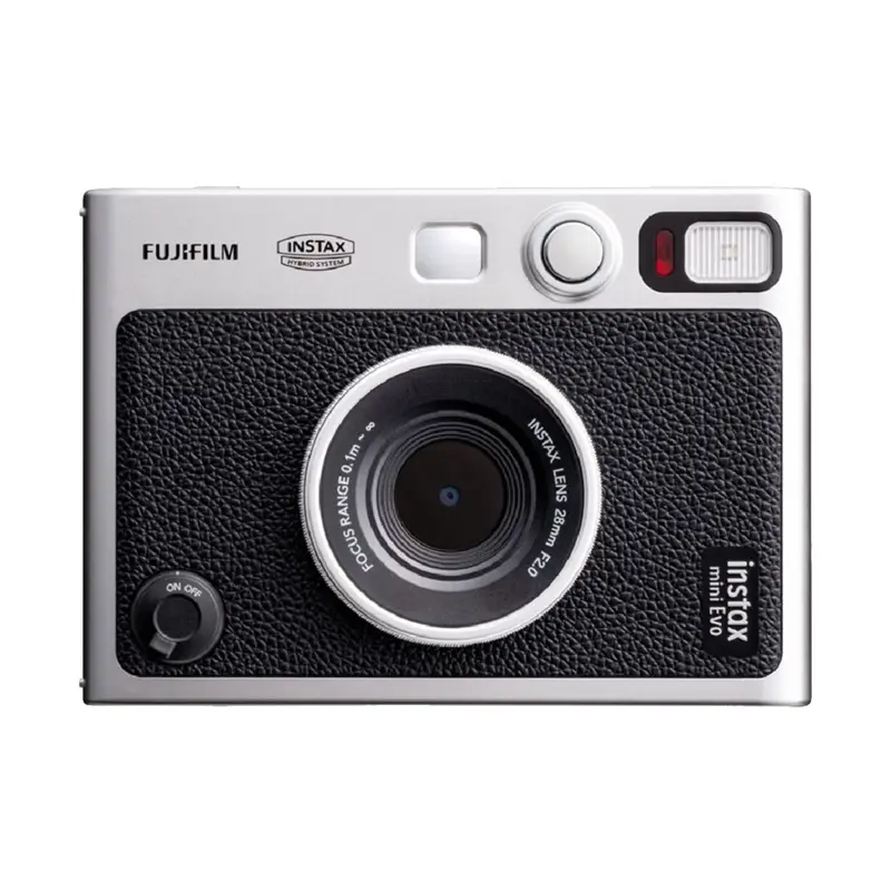 Rental: Fujifilm Instax Mini Evo Hybrid Instant Camera (Black)