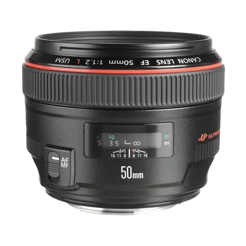 USED Canon EF 50mm f/1.2 L USM Lens - Rating 8/10 (S46961)