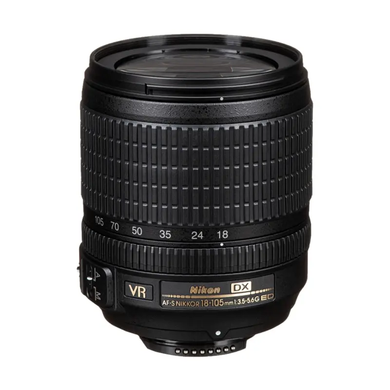 USED Nikon AF-S DX NIKKOR 18-105mm f/3.5-5.6G ED VR Lens - Rating 7/10 (S46726)