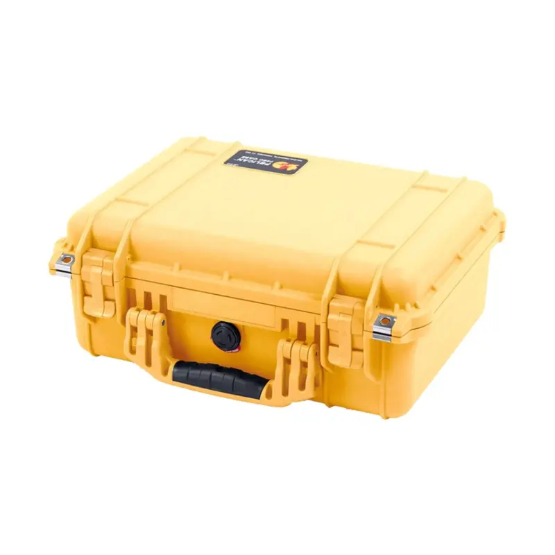 USED Pelican 1450 Case (yellow) with Pick 'N Pluck Foam - Rating 7/10 (S45206)