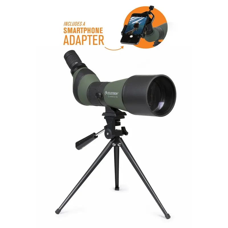 Celestron 20-60x80mm Landscout Spotting Scope with Smartphone Adapter