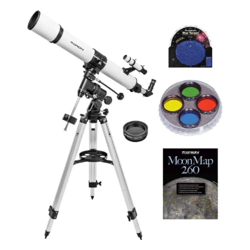 Orion Observer 90mm Equatorial Refractor Telescope Kit