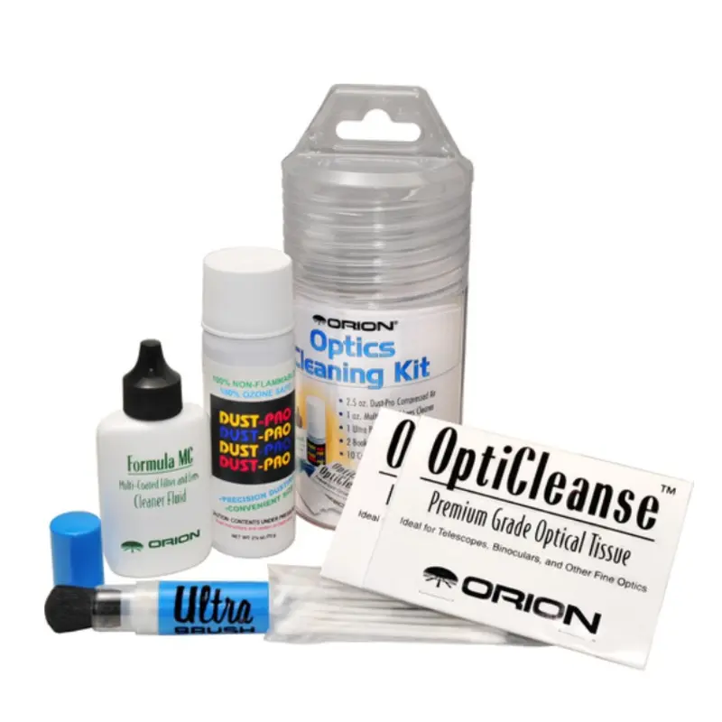Orion Deluxe Optics Cleaning Kit - Six Piece