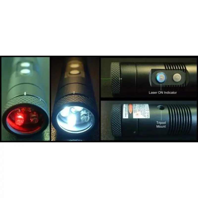 Hotech Astro Aimer Gen II - Green Laser, Red/White Flashlight Combo