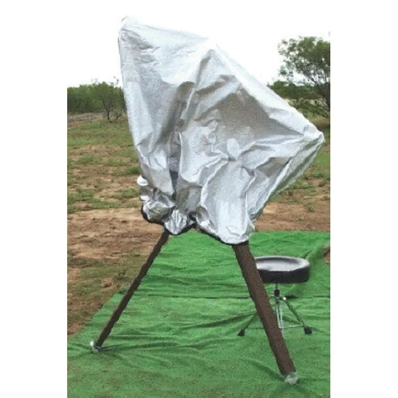 TeleGizmos Solar Cover for 14" SCT on a German Equatorial Mount