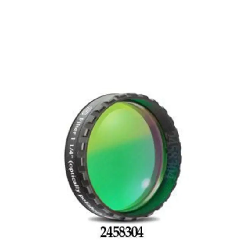 Baader Green 500nm Bandpass Filter - 1.25" Round Mounted