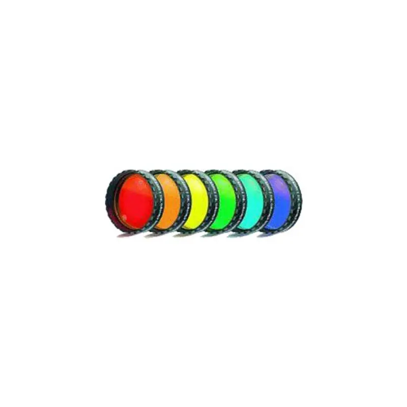 Baader Premium Six-Piece Color Filter Set - 2" Round Mounted