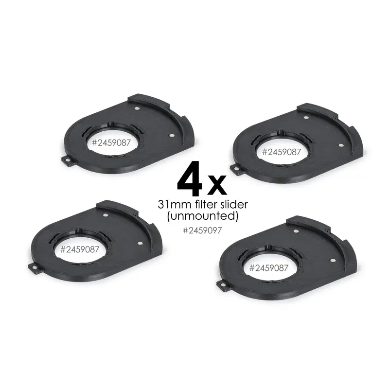 Baader 31mm Filter Slider for Unmounted 31x2mm Filter - Set of 4