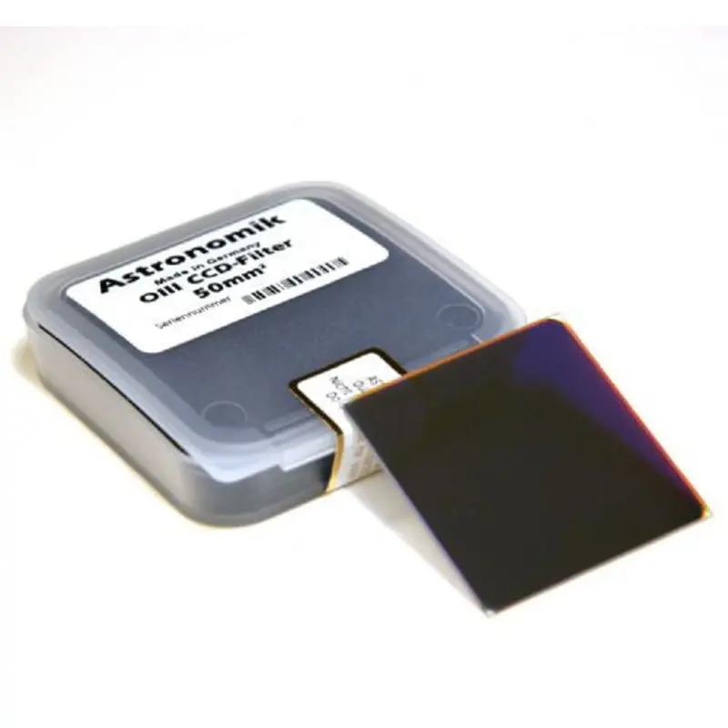 Astronomik OIII 12nm CCD Filter - 50mm Square Unmounted