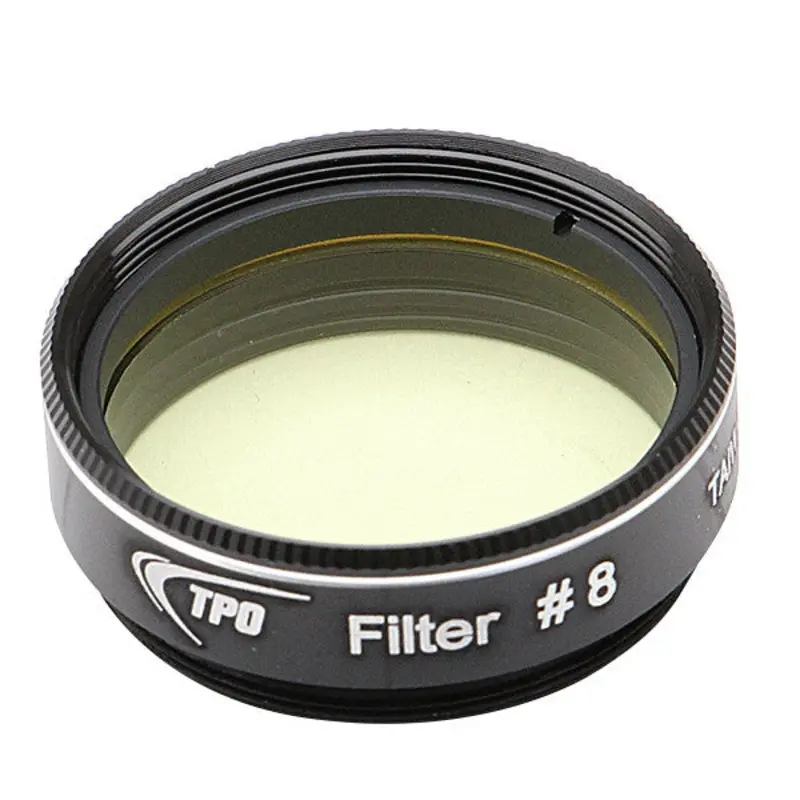 TPO #8 Light Yellow Color Filter & Case - 1.25"