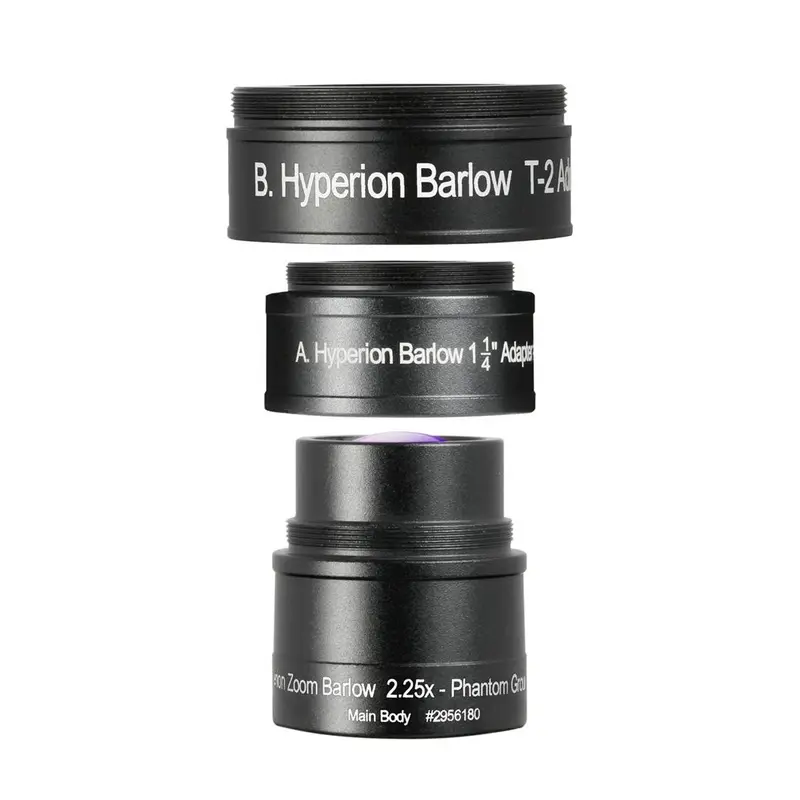 Baader 2.25x Hyperion Zoom Barlow - 1.25" Size