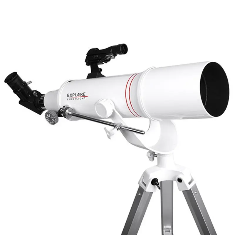 Explore Scientific Firstlight AR90mm White Tube Refractor W/ AZ Mount