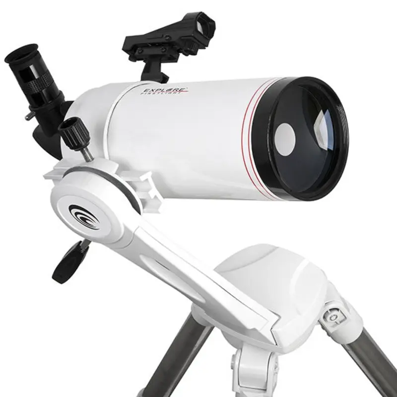 Explore Scientific Firstlight MAK100mm White Tube Maksutov Cassegrain with Twi-Nano