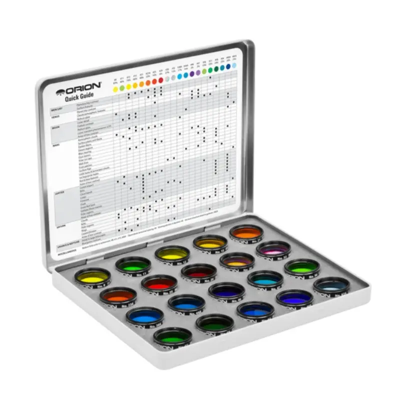 Orion 1.25" Premium 20-Piece Color Filter Set