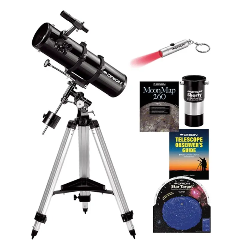 Orion SpaceProbe 130ST Equatorial f/5 Newtonian Reflecting Telescope Kit