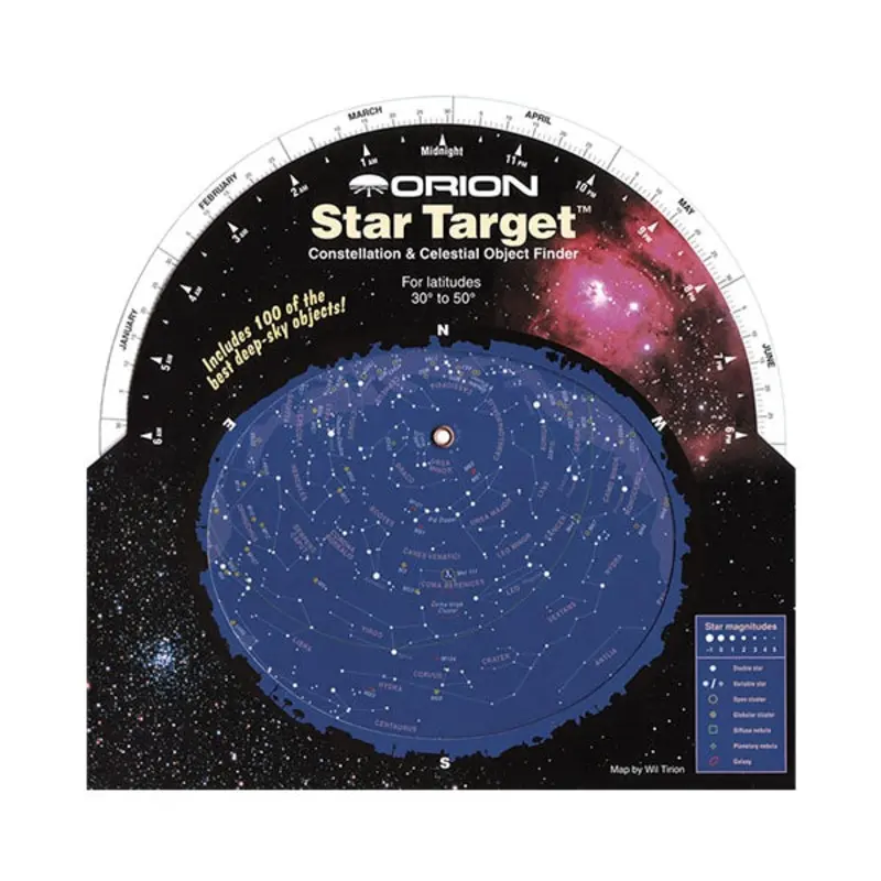 Orion Star Target Planisphere