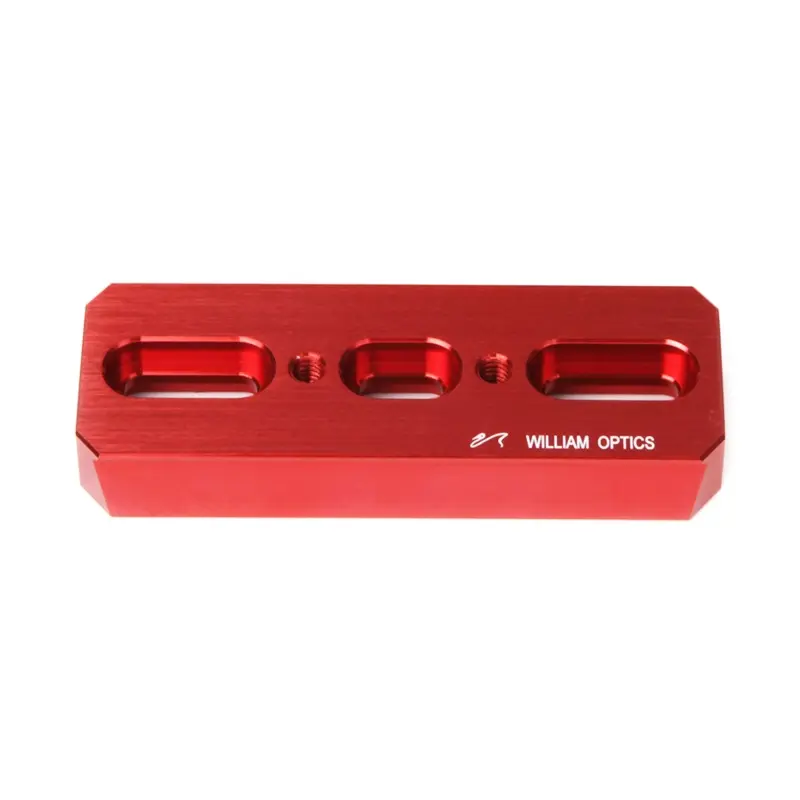 William Optics DSD 110 DualSide Dovetail Plate - Red