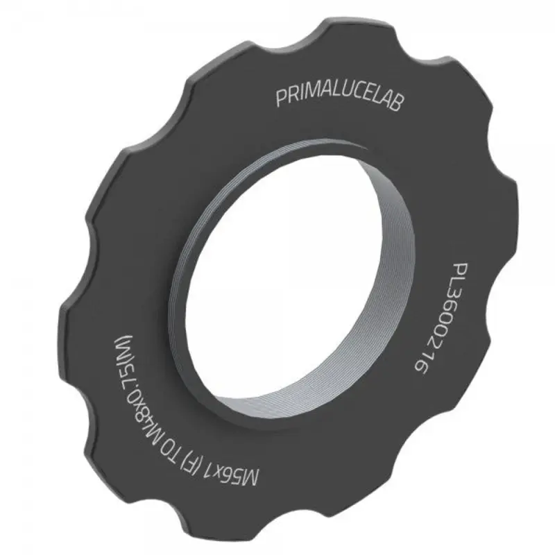 PrimaLuceLab Adapter with Stop Ring for ESATTO 2-inch - M56 to M48