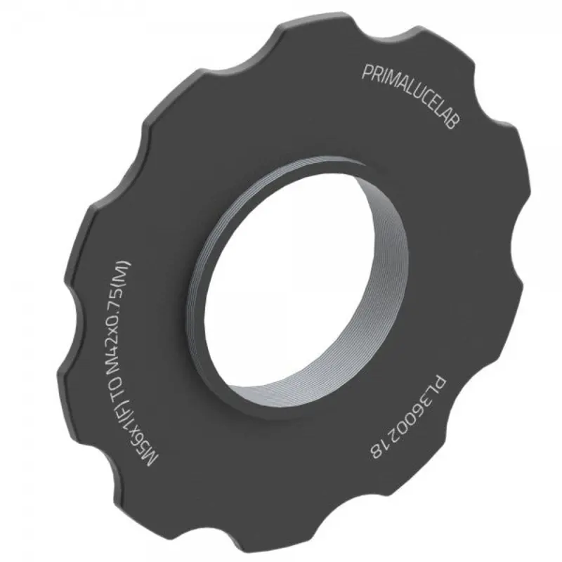 PrimaLuceLab Adapter with Stop Ring for ESATTO 2-inch - M56 to T2