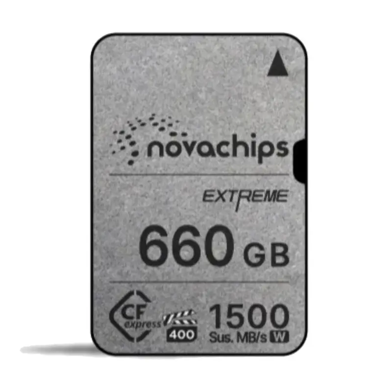 Novachips 660GB Extreme CFexpress 4.0 Type A Memory Card