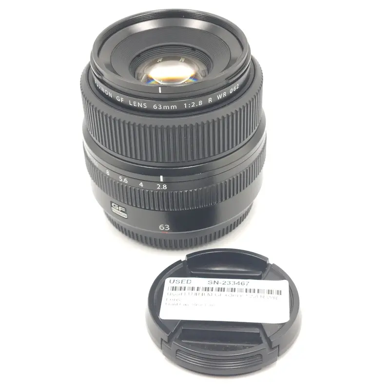 Used FUJIFILM GF 63mm f/2.8 R WR Lens