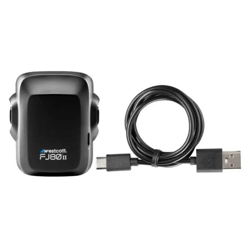 Westcott FJ80 II Rechargeable Battery with USB-C Cable