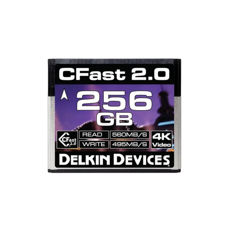 Delkin Devices CFast 2.0 VPG130 Memory Card (256GB)