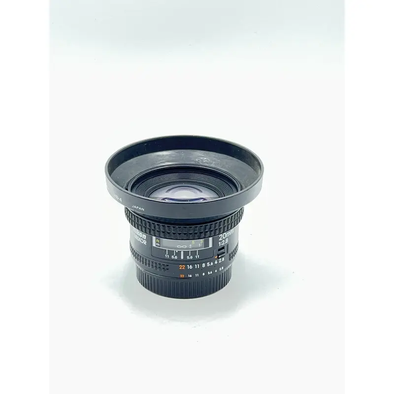 Used Nikon 20mm f2.8 AF Lens (Prev. Owner Name Engraved On Side)
