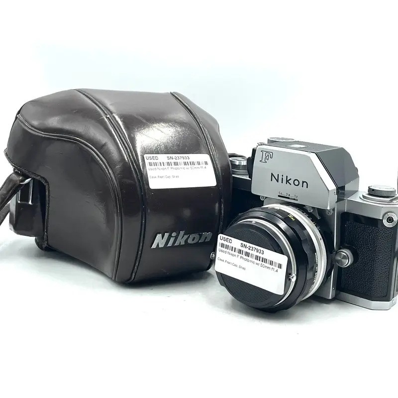 Used Nikon F Photomic w/ 50mm f1.4