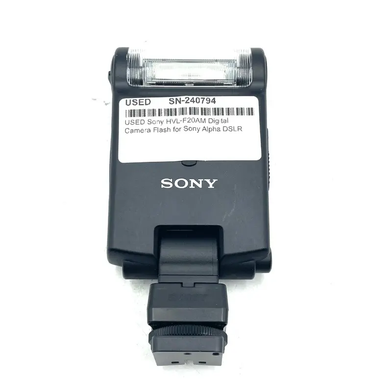 USED Sony HVL-F20AM Digital Camera Flash for Sony Alpha DSLR Series