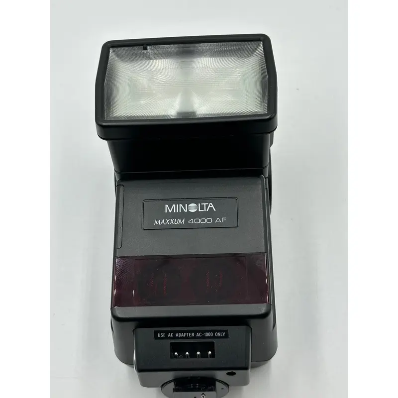 Used Minolta Maxxum 4000AF Flash