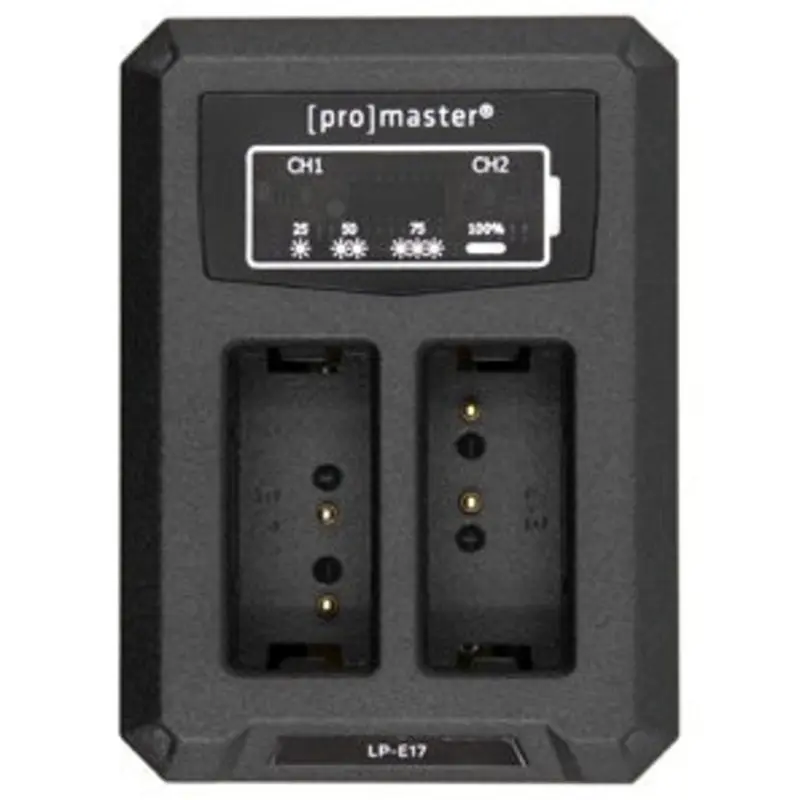Promaster 6660 Dually Charger - USB for Canon LP-E12