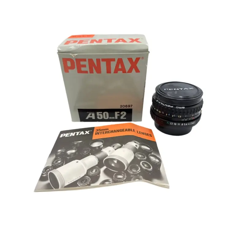Pentax SMC-A 50mm f/2 - NEW OLD STOCK (0041)