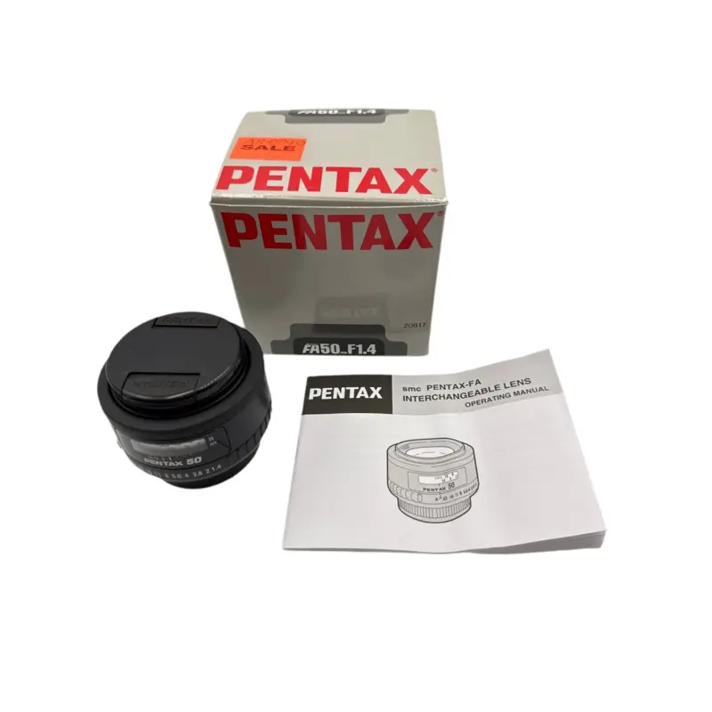 Pentax SMC-FA 50mm f/1.4 - NEW OLD STOCK (0040)