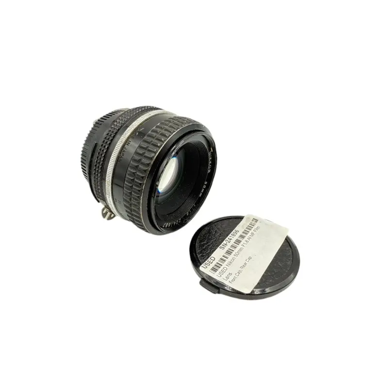 USED Nikon 50mm F1.8 AI MF Film Lens