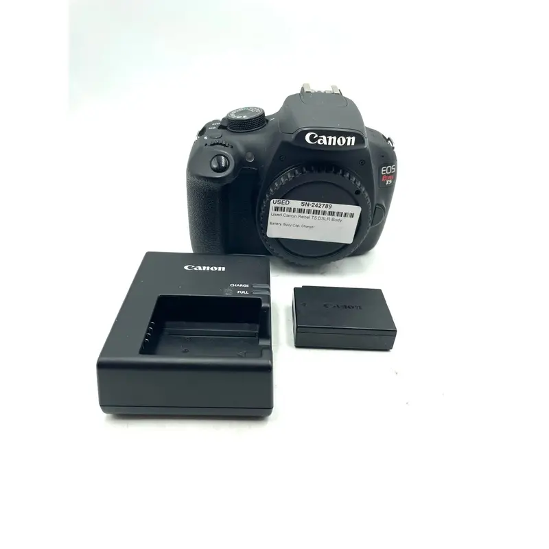 Used Canon Rebel T5 DSLR Body
