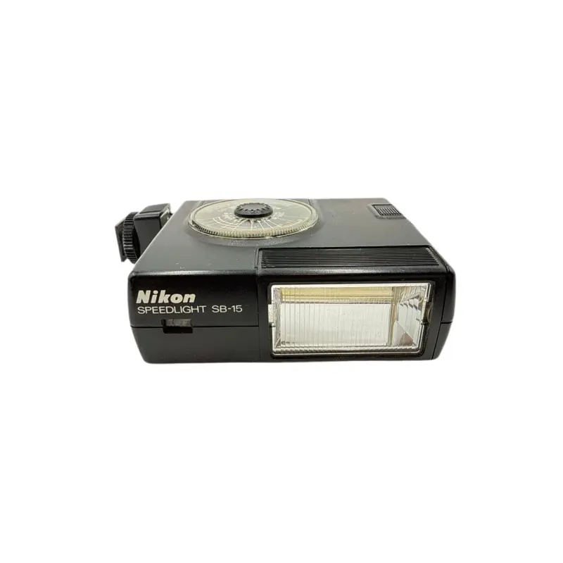 Used Nikon SB-15 Speedlight Flash for MF Cameras
