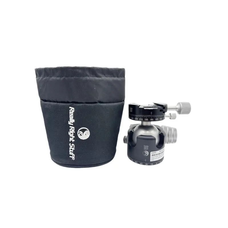 Used Really Right Stuff BH-55 Ball Head with Screw-Knob Panning Clamp