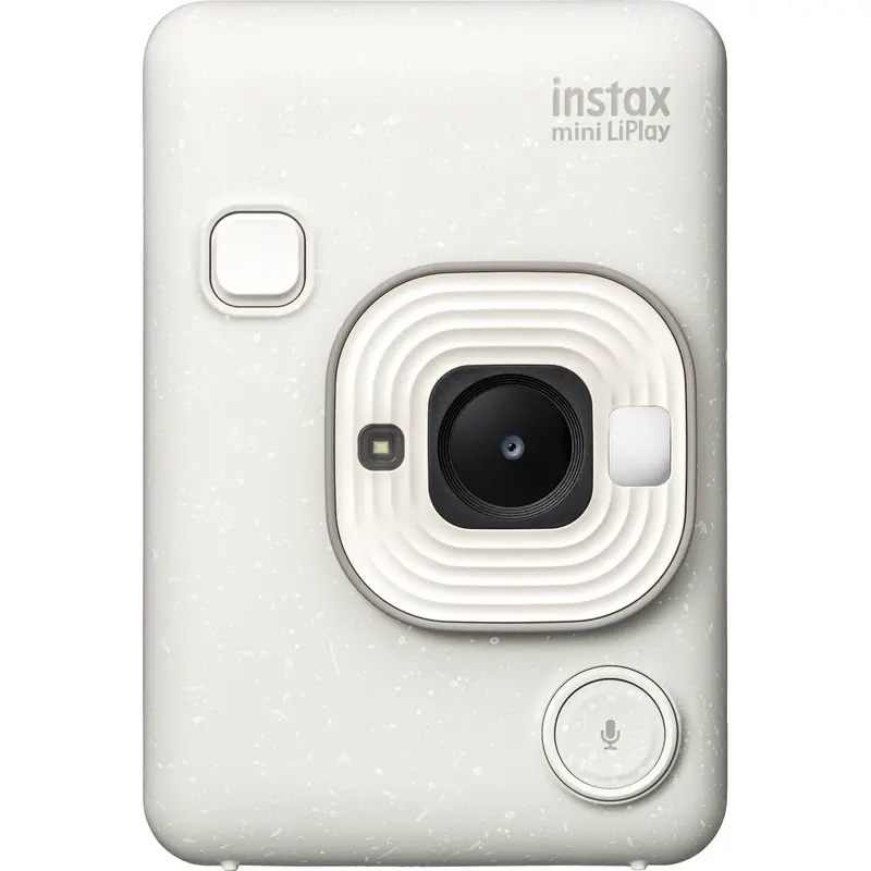 Fujifilm Instax Mini LiPlay Hybrid Instant Camera Misty White 79556