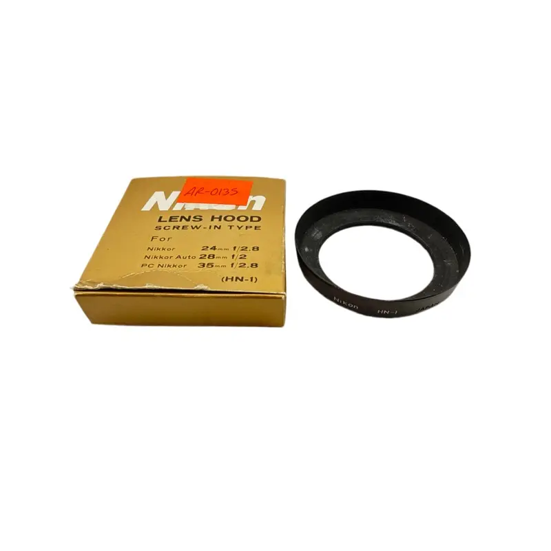 Nikon HN-1 Screw-In Lens Hood for MF 24mm f2.8/28mm f2/PC 35mm f2.8 (In Box) (0135)