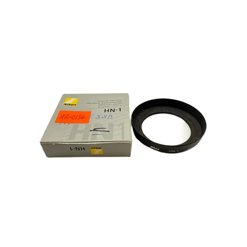 Nikon HN-1 Screw-In Lens Hood for MF 24mm f2.8/28mm f2/PC 35mm f2.8 (In Box) (0136)