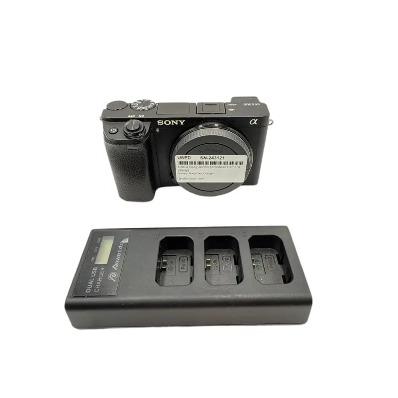 USED Sony a6300 Mirrorless Camera (Body)